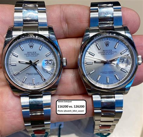 swapping rolex 116200 126200 bracelet|116200/126200 vs 114300 .